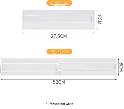 Drawer divider - 4 pieces - Drawer divider - Drawer organizer - Tools - Adjustable/extendable (27.5-52 cm) - V1188-NK-BOL-191