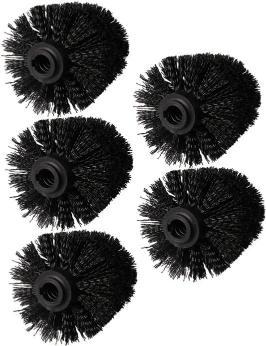 Toilet Brush Head - 5 Pieces - Loose Brush Head for Toilet Brush - Plastic - Loose Toilet Brush Head - Brush V1188-NK-BOL-200