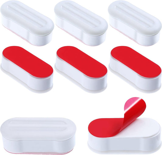 Toilet Seat Buffers - 8 Pieces - Toilet Seat Buffers - Extend Bidet Life - Toilet Seat Buffers - Silent and V1188-NK-BOL-203