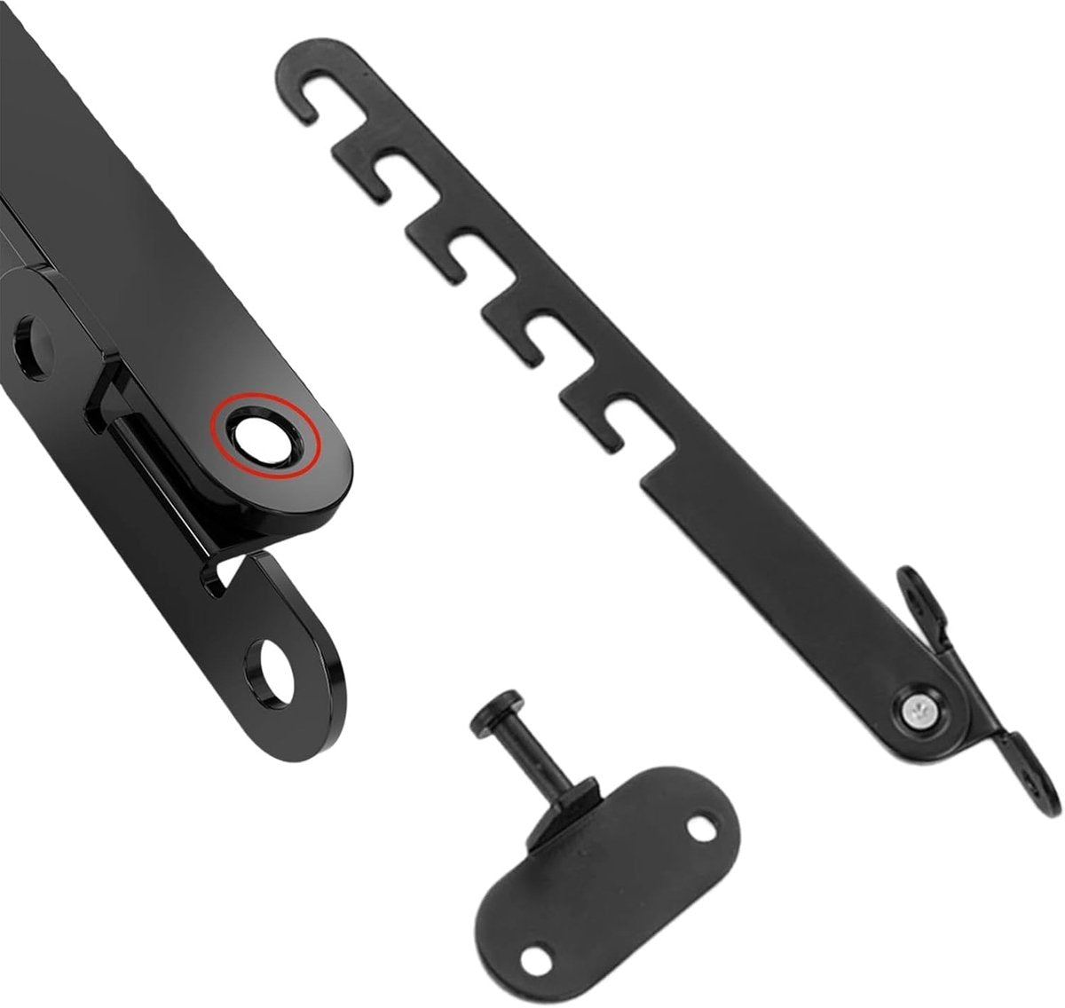 Window and Door Stopper - 2 pieces - Window Limiter - Window Security - Child Lock Window - Window Lock - V1188-NK-BOL-216