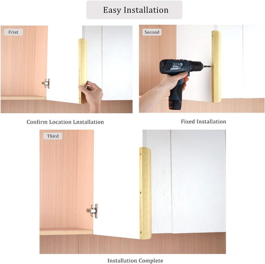 10 pieces - Handle - Furniture handle - Kitchen cabinet handles - Concealed handle - Furniture handles - V1188-NK-BOL-233