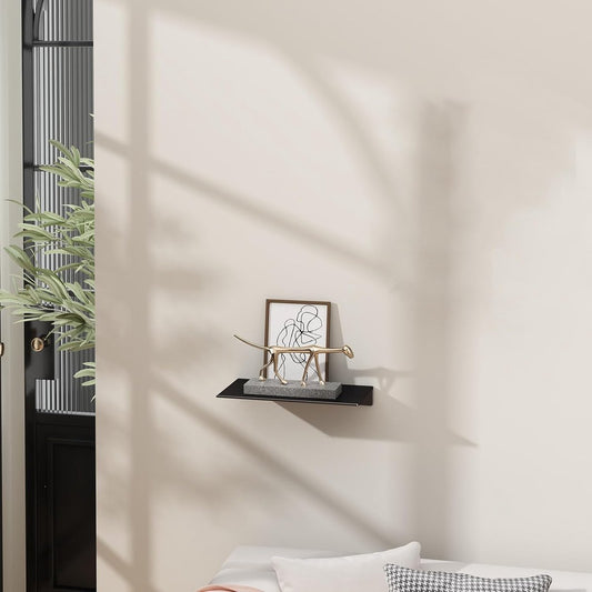 Bathroom shelf - Wall shelf - for wall storage - for bathroom, living room, kitchen, bedroom - 20*12*3cm - V1188-NK-BOL-235