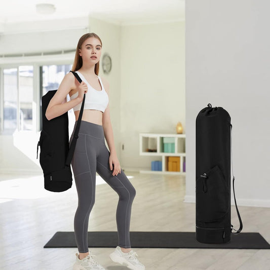 Yoga Mat Bag - Large Yoga Bag - Waterproof Yoga Mat Bag V1188-NK-BOL-239