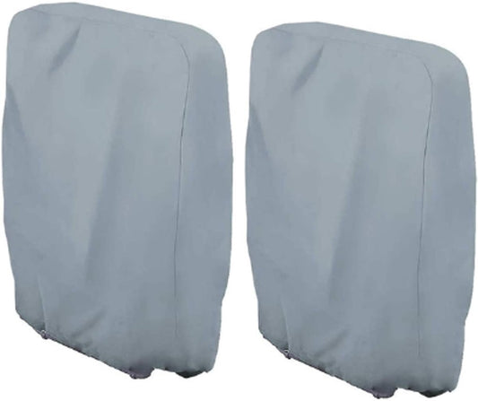 Waterproof Chair Cover - 2 Pieces - Garden Chair Cover - Protective Cover for Garden Furniture - Cover for V1188-NK-BOL-244