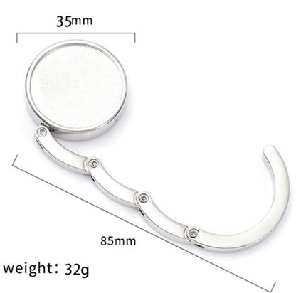Bag Hanger Table - 2 pieces - Foldable bag hanger - Portable bag hook - Bag hook - With anti-slip pad - for V1188-NK-BOL-249