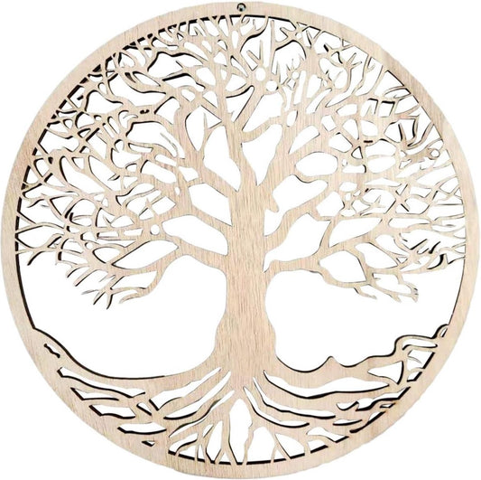 wall decoration - wall decoration - Tree of Life - Tree of Life wall decoration - 28cm*0.5cm - wooden V1188-NK-BOL-257