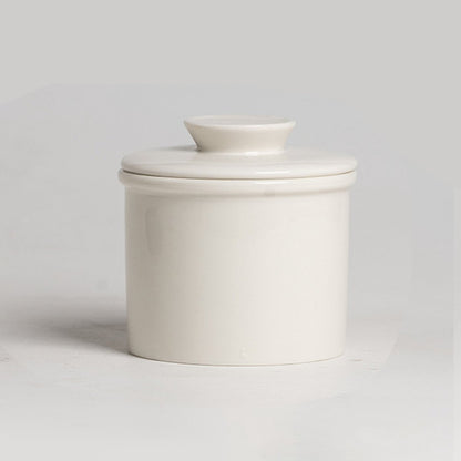 Butter dish - Ceramic - Butter storage box - Butter dishes - Butter dish - Butter pot - With lid - For V1188-NK-BOL-26