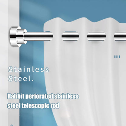 Clothes rail - Clothes rack - Wardrobe rack - Clothes rail - 50cm - Stainless steel - silver - Adjustable - V1188-NK-BOL-268