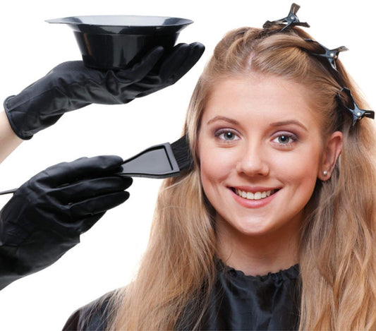Hair Dye Set - 20-Piece - Paint Brush - Hair Dye Brushes - Brush + Tray + Gloves - Hair Dye Supplies - Hair V1188-NK-BOL-280