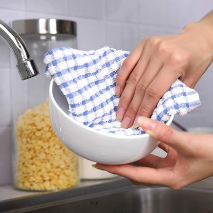 Dishcloth Set 8 Pieces - Dishcloth - Dishcloths - Cleaning Cloths - Microfiber Cleaning Cloths - 30x30cm - V1188-NK-BOL-284