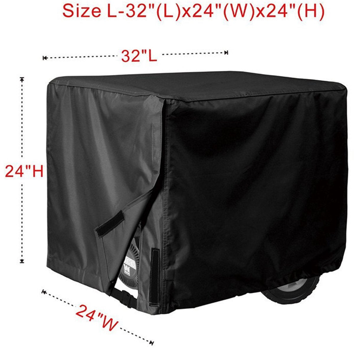 Generator cover - outdoor protective cover - waterproof - 210D Oxford cloth V1188-NK-BOL-288