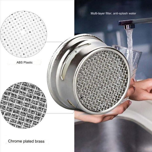 Faucet aerator - 5 pieces - Including sealing rings - Suitable for kitchen and bathroom - Faucet head aerator V1188-NK-BOL-290