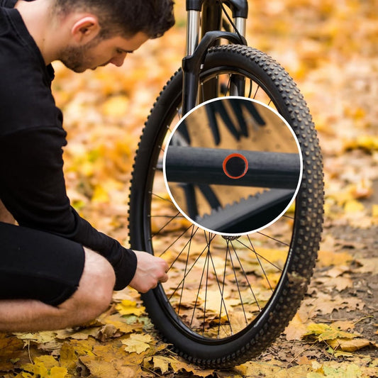 96 pieces - Tire patches - Outdoor bicycle tire tool - Round, rectangular - 28.8 mm, 34 * 24.5 mm - Black - V1188-NK-BOL-294