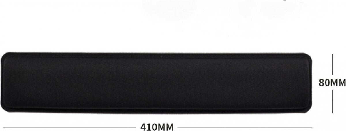 Wrist rest keyboard - wrist support - wrist protectors - wrist rest - computer - Black - cloth - 410*80*22mm V1188-NK-BOL-295