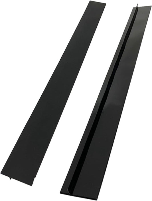 Stove Sealing Strip - 2 Pieces - 63cm - Black - Kitchen Sealing Strip - Gap Fillers in Stoves and Countertops V1188-NK-BOL-321