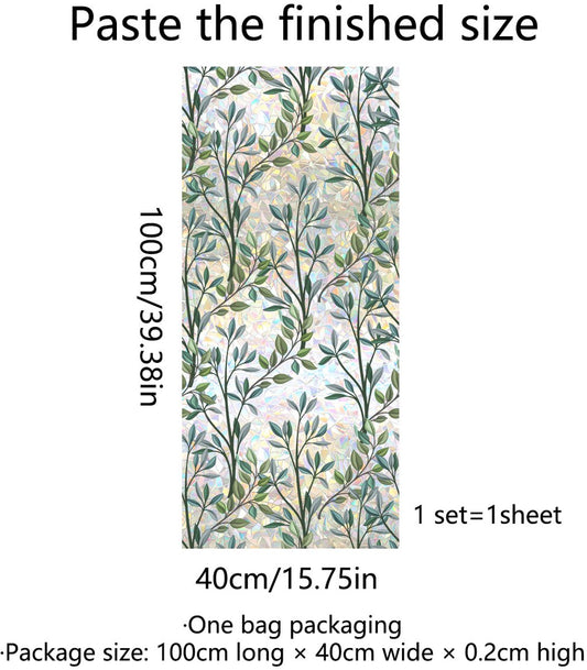 Window film - 40 x 100cm - Sun protection & insulating - Static - Static self-adhesive adhesive film - V1188-NK-BOL-34