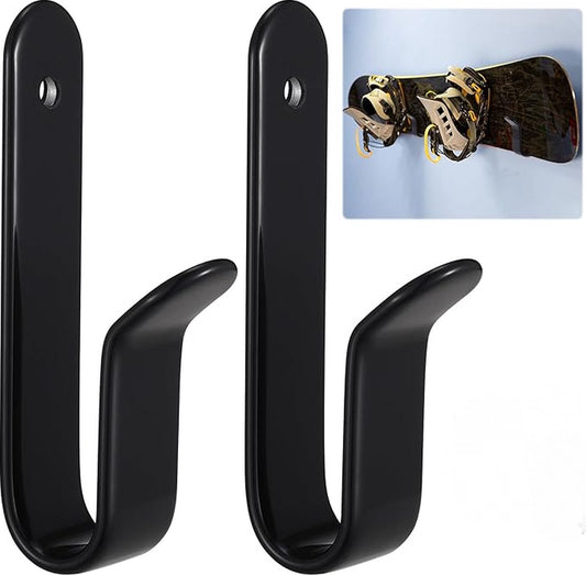 2 pieces - snowboard wall mount - skateboard wall mount - with screws - skateboard, wall mounting, display V1188-NK-BOL-344