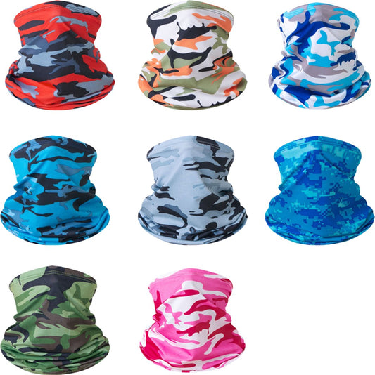 Pieces Neck Scarf - Face Shield - Thin Material for Sports - Multifunctional Neck Warmer - Polyester - V1188-NK-BOL-345