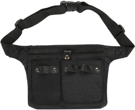 Hairdresser's Bag - Hairdresser's Belt Bag - Hairdresser's Scissor Bag - Canvas - 34*18 cm - For combs, clips V1188-NK-BOL-346