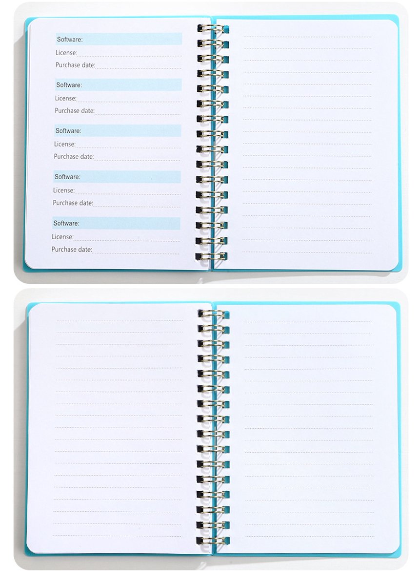 Password Book - Password Booklet - Password Booklet with Alphabet - Password Organizer - Password Notebook - V1188-NK-BOL-357