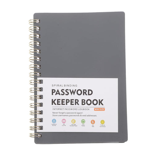 Password Book - Password Booklet - Password Booklet with Alphabet - Password Organizer - Password Notebook - V1188-NK-BOL-358