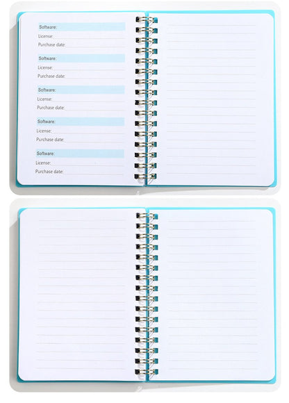 Password Book - Password Booklet - Password Booklet with Alphabet - Password Organizer - Password Notebook - V1188-NK-BOL-358