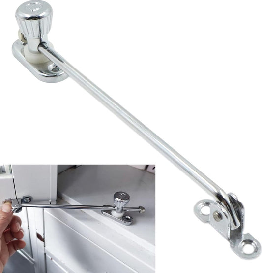 Door stopper - Door retainer - Wind hook - Door hold open - Adjustable - zinc alloy & steel - cabinet door - V1188-NK-BOL-362