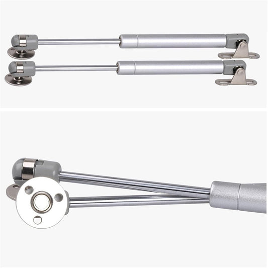 2 pieces - Gas Spring - Softclose Door Fitting - 120N - Zinc Alloy - Silver - Telescopic Cabinet Door Gas V1188-NK-BOL-364