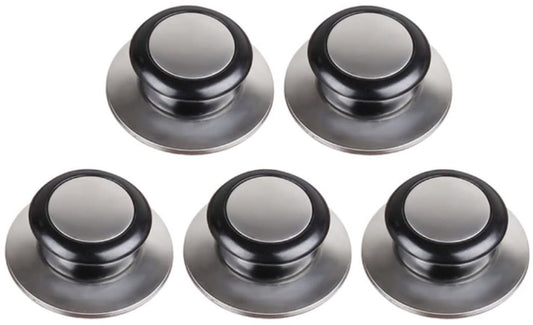 Pot Lid Knob - 5 Pieces - Lid Knob - 5-12mm Universal - Lid Handle - Kitchen Cookware Knob - For Replacing V1188-NK-BOL-376