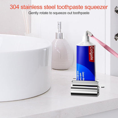 Stainless steel tube squeezer - Tube squeezer for toothpaste and cosmetics - 2 pieces V1188-NK-BOL-39