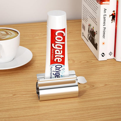 Stainless steel tube squeezer - Tube squeezer for toothpaste and cosmetics - 2 pieces V1188-NK-BOL-39