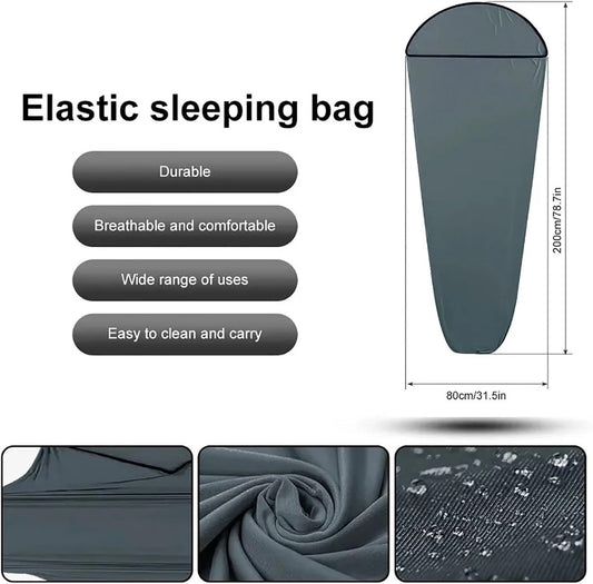 Sleeping Bag - Summer Sleeping Bag - Sleeping Bag - Thin Sleeping Bag - Travel Sheet - Inner Sleeping Bag - V1188-NK-BOL-400