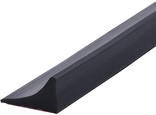 Shower thresholds - 2 meters - Anti-water strip - Foldable shower water dam - dry and wet separation - black V1188-NK-BOL-401