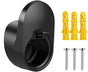 Charging cable mounting bracket for car - universal cable holder for EV - black V1188-NK-BOL-408