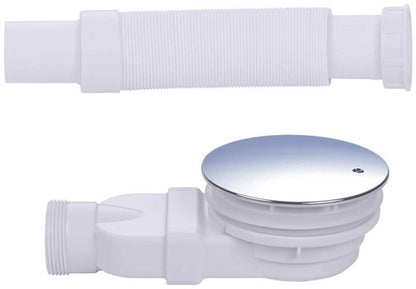 Shower tray siphon - Shower tray drains - Flat shower tray - Extra flat shower tray siphon - Drain set - V1188-NK-BOL-416