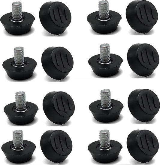 16 pieces Adjustable Furniture Feet - Leveling Pad Base Leg - Table Leg Chair - Adjustable Floor Protection - V1188-NK-BOL-429