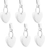 Table Weights - 6 pieces - Tablecloth Weights Heavy - Marble - Tablecloth Weights - White V1188-NK-BOL-432