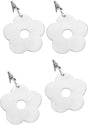 Table Weights - 4 pieces - Heavy Tablecloth Weights - Stainless Steel - Tablecloth Weights - Flowers V1188-NK-BOL-433