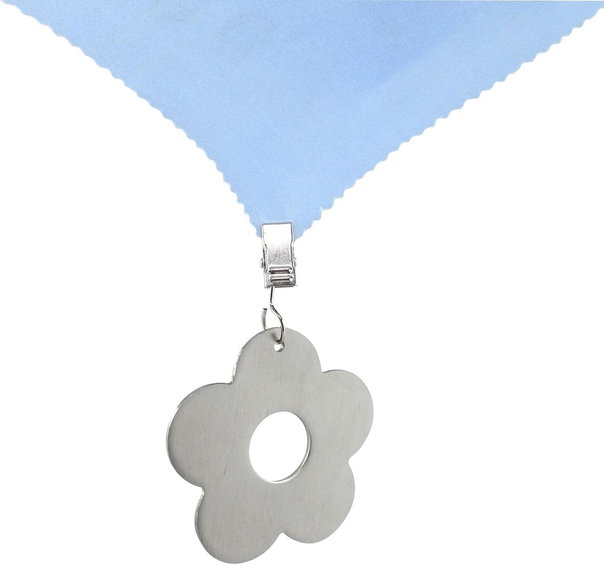 Table Weights - 4 pieces - Heavy Tablecloth Weights - Stainless Steel - Tablecloth Weights - Flowers V1188-NK-BOL-433