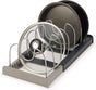 Adjustable Pot Rack - Storage Rack for 7 Pots and Pans - Kitchen Cabinet Organizer Standing - HIP+304 V1188-NK-BOL-434