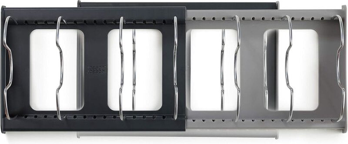 Adjustable Pot Rack - Storage Rack for 7 Pots and Pans - Kitchen Cabinet Organizer Standing - HIP+304 V1188-NK-BOL-434