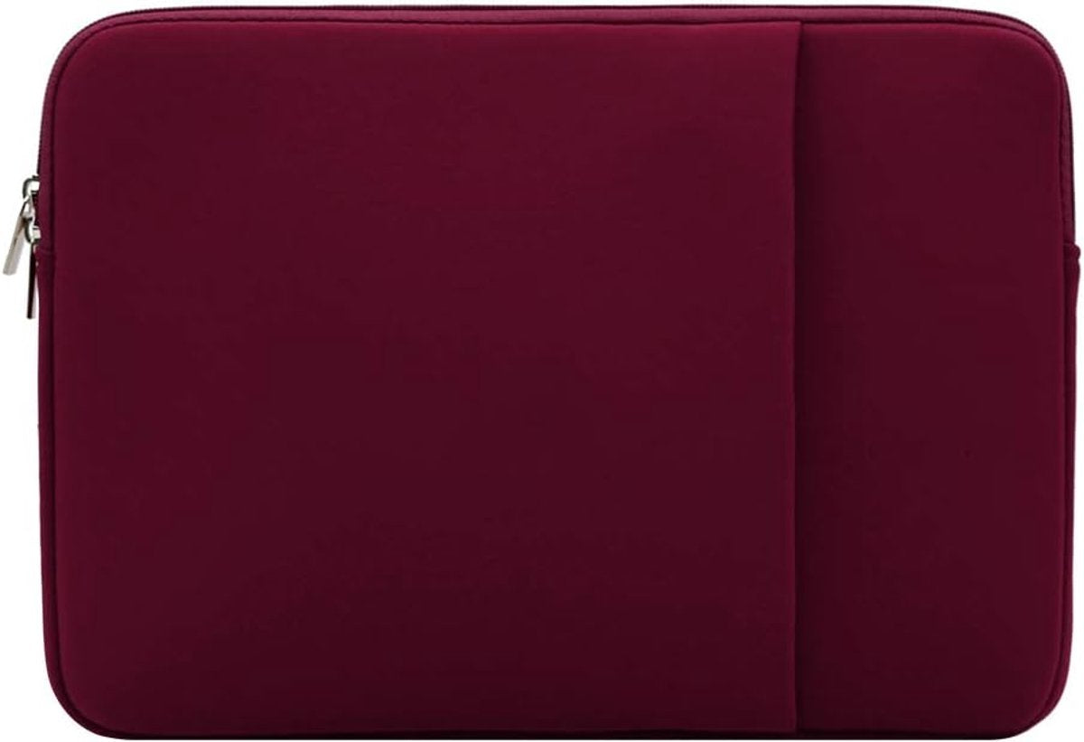 Laptop sleeve - 13 inch - 2-piece - Laptop bag - Suitable for 13 inch laptop - with extra case - Red V1188-NK-BOL-46