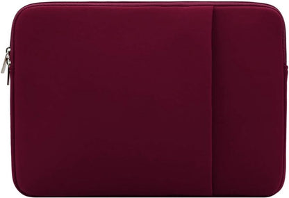 Laptop sleeve - 13 inch - 2-piece - Laptop bag - Suitable for 13 inch laptop - with extra case - Red V1188-NK-BOL-46