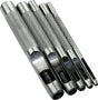 5 Pieces - Belt Punch Pliers - 5 Sizes - Punch Pliers - Leatherworking Tools - Eyelet Pliers - Silver - Steel V1188-NK-BOL-460