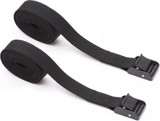 4 pieces - Tension straps - Lashing straps - Fastening straps - 25 MM * 1.5 meters long - Polyester fibers - V1188-NK-BOL-464
