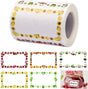 Self-adhesive jam stickers - 250 pieces - Ideal for jam jars - Labels - Kitchen label - spice jar labels V1188-NK-BOL-466