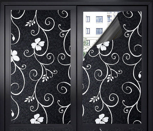 Window film - Blackout window film - Blackout window film - Sun protection - Anti-glare - Adhesive window V1188-NK-BOL-474