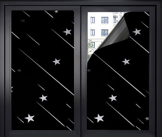 Window film - Blackout window film - Blackout window film - Sun protection - Anti-glare - Adhesive window V1188-NK-BOL-478