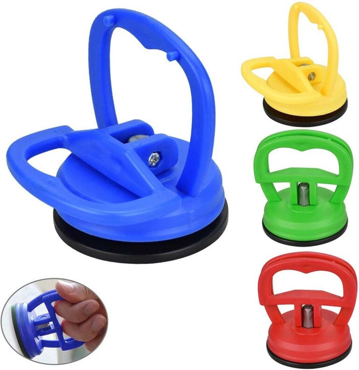 Suction lifter - 4 pieces - car dent repair - 3 kg suction power - universal V1188-NK-BOL-480