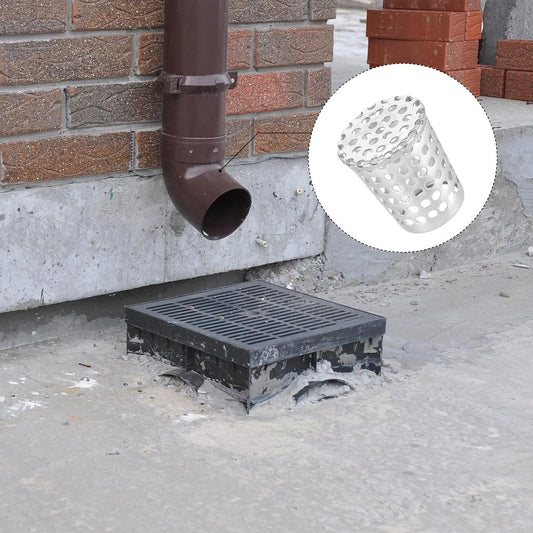 Gutter protectors - 50(40)*60 mm - Cone - Stainless steel - Drain protection filter - Leaf strainer - Drain V1188-NK-BOL-507